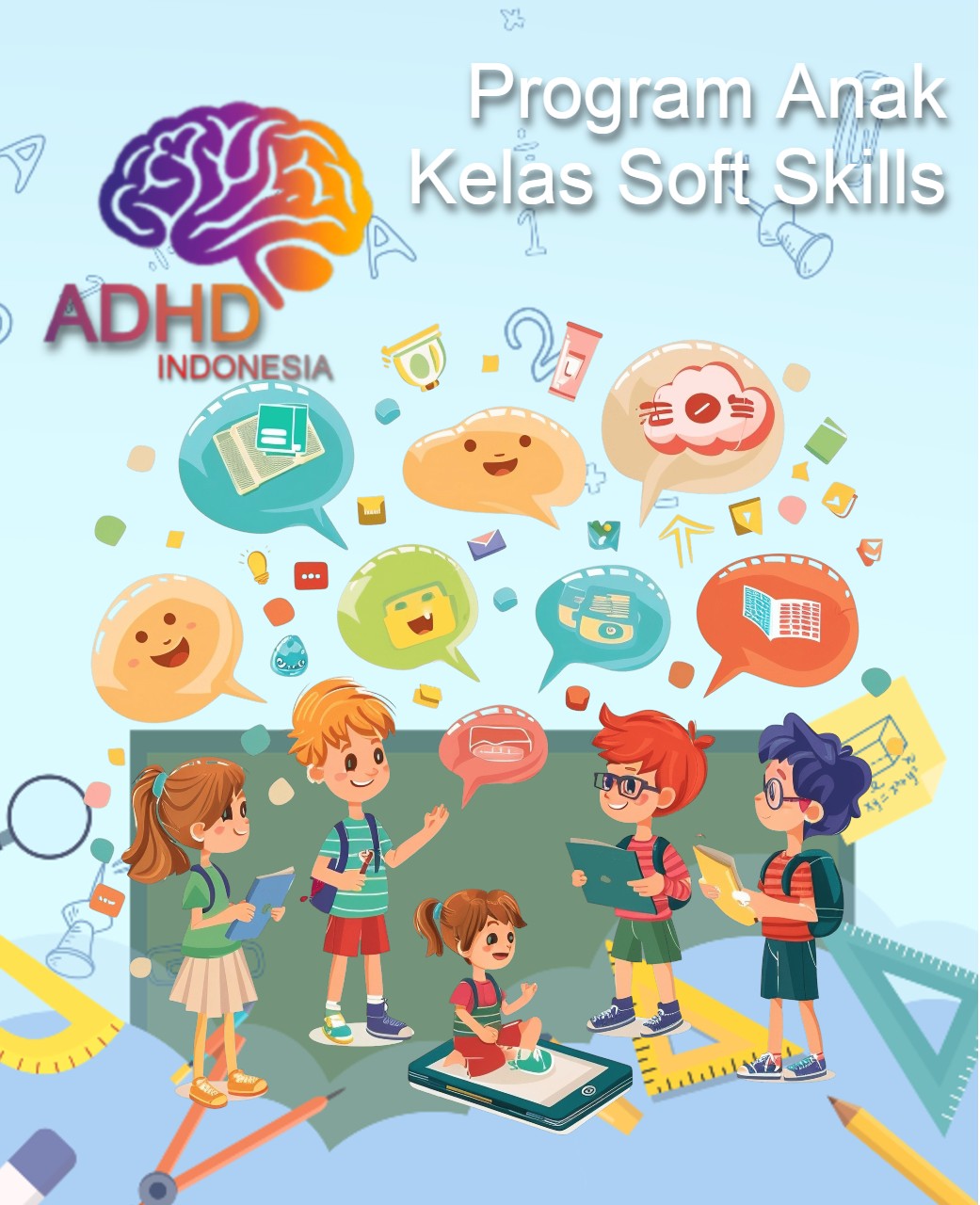 Program ADHD Indonesia Provinsi Lampung Kelas Soft Skills Anak ADHD