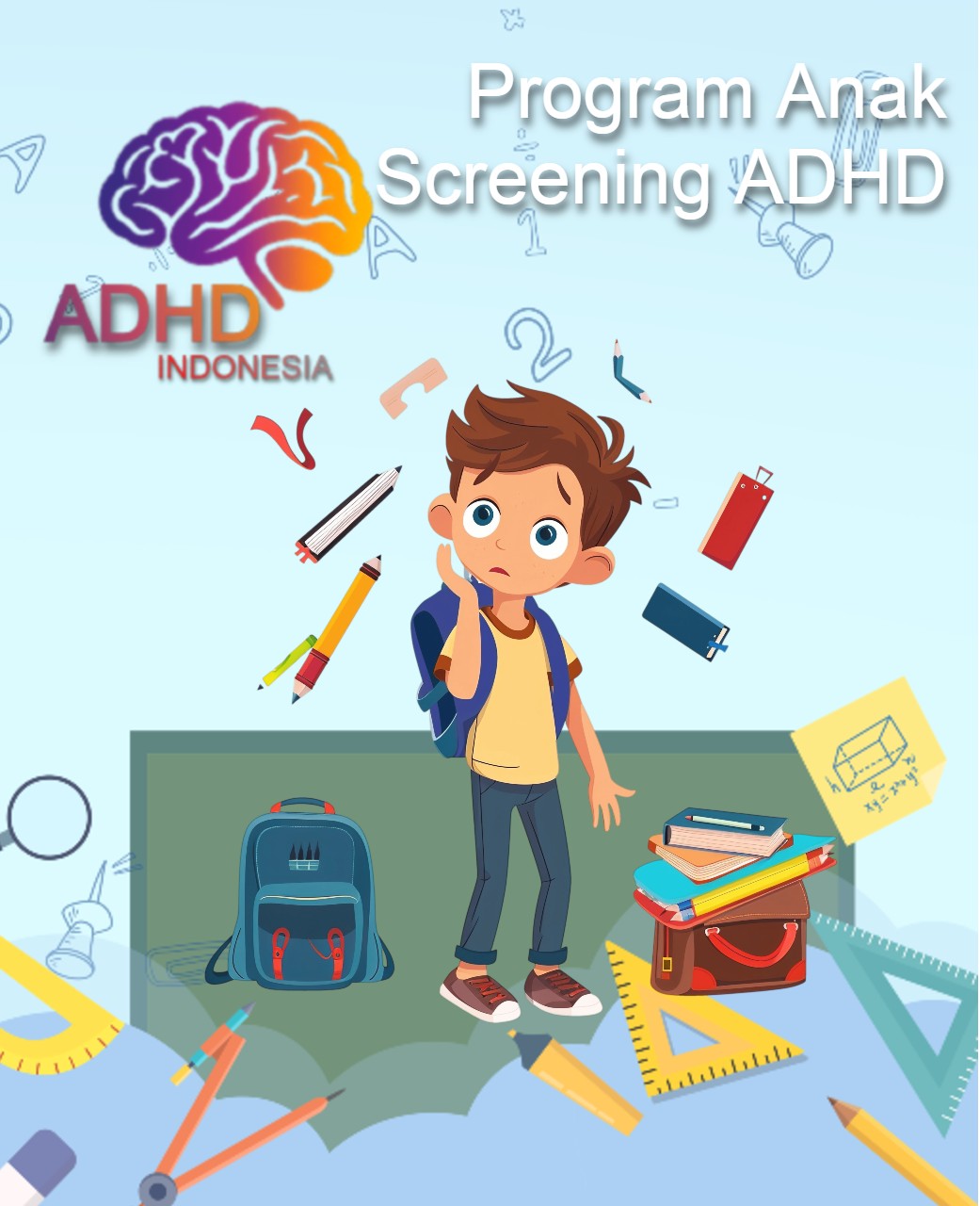 Program ADHD Indonesia Provinsi Lampung Screening ADHD Non-Diagnostik
